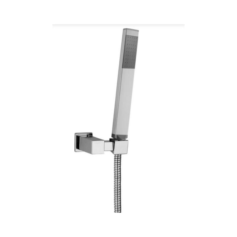 foto del prodotto paffoni set doccia esterno steel looking level zdup058st ottone steel looking
