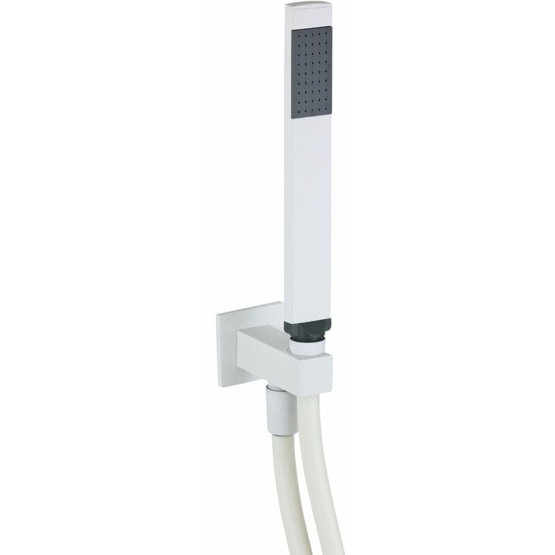 foto del prodotto paffoni set presa acqua incasso colore bianco opaco con doccia zdup095bo bianco opaco