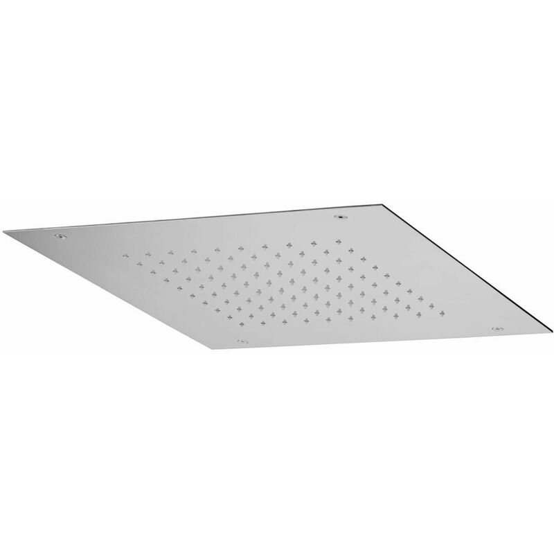 foto del prodotto paffoni soffione doccia 43x43 cm quadro ad incasso soffitto new york zsof300cr cromato metallo