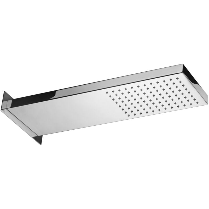 foto del prodotto paffoni soffione doccia 50x16 cm rettangolare free zsof098cr cromato metallo