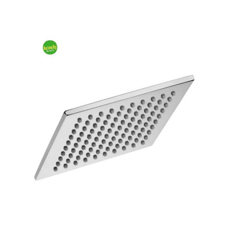 foto del prodotto paffoni soffione doccia quadrato in ottone modello syncro 1 2 1 getto 200x200 mm