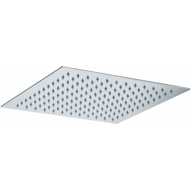 foto del prodotto paffoni soffione quadro 200x200 quadro non ispezionabile in metallo anticalcare ultrapiatto