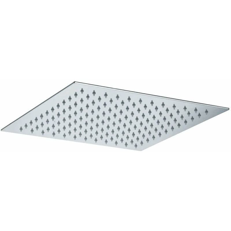 foto del prodotto paffoni soffione quadro 300x300 zanzibar non ispezionabile in metallo anticalcare ultrapiatto