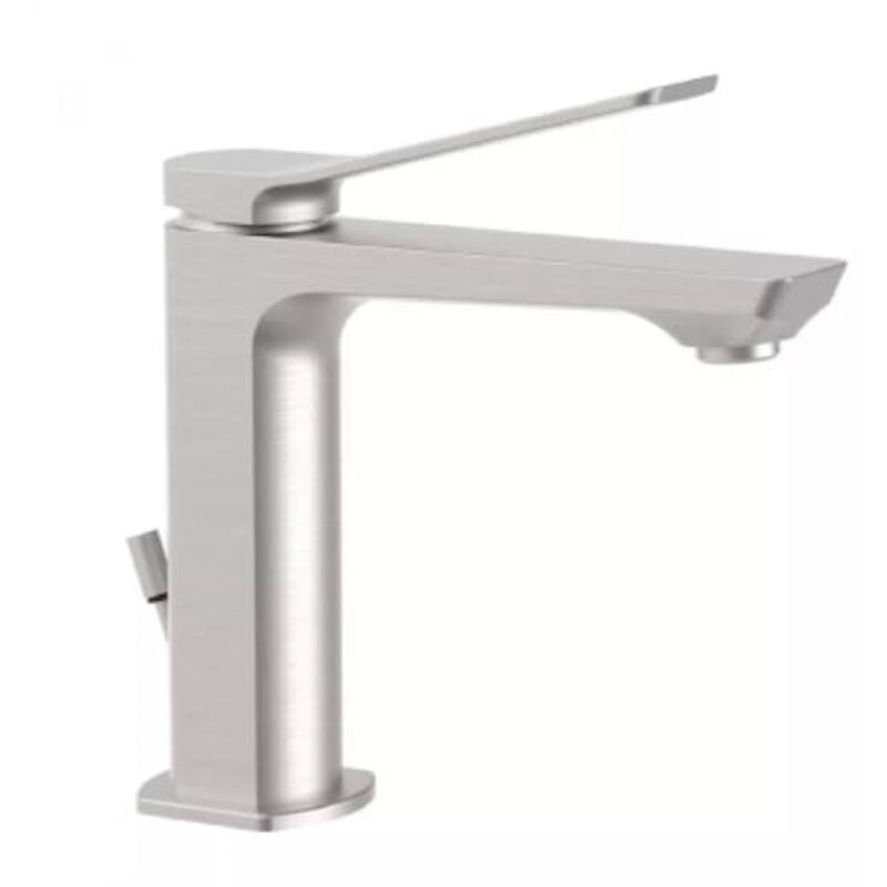 foto del prodotto paffoni tilt rubinetto miscelatore lavabo satinato con scarico automatico 1 1 4g codice prod ti075st