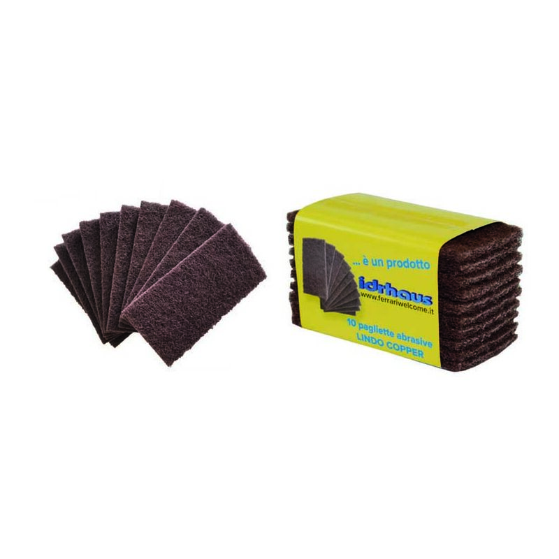 foto del prodotto pagliette abrasive lindo copper