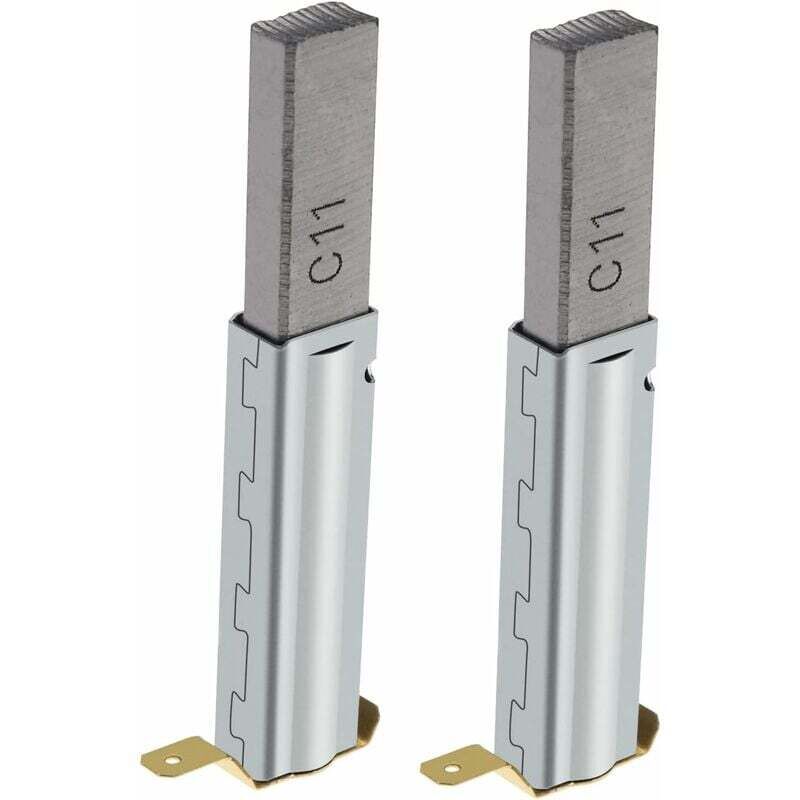 foto del prodotto paia 4 pezzi di spazzole di carbone di ricambio compatibili con aspirapolvere industriali 30 60 70 80 90l 10 mm x 6 mm x 29 mm accessori per