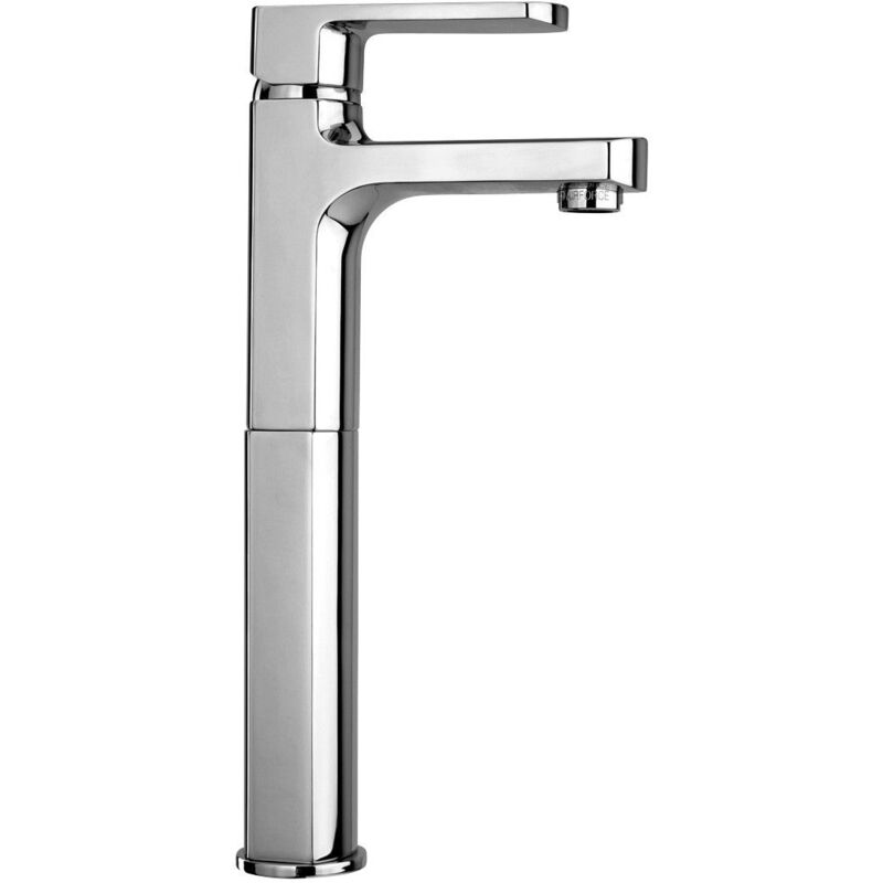 foto del prodotto paini france miscelatore alto 292.5 mm per lavabi a bacinella paini ovo 86cr205ll cromo senza piletta di scarico