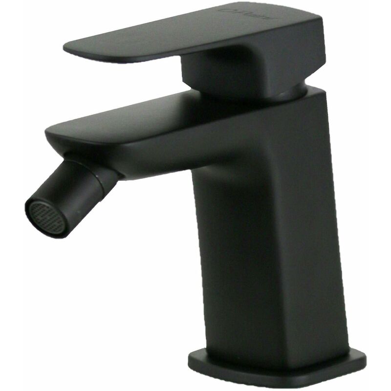 foto del prodotto paini france miscelatore bidet con aeratore orientabile nero opaco paini nove 09yo304tc nero opaco senza piletta di scarico