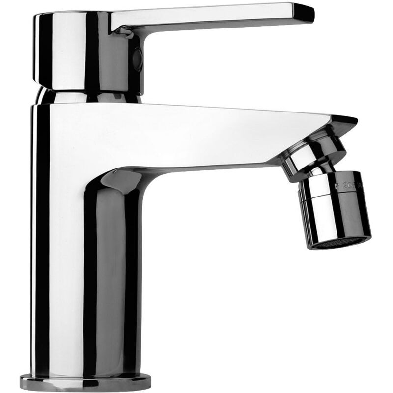 foto del prodotto paini france miscelatore bidet senza piletta di scarico paini le mans 90cr304 cromo senza piletta di scarico