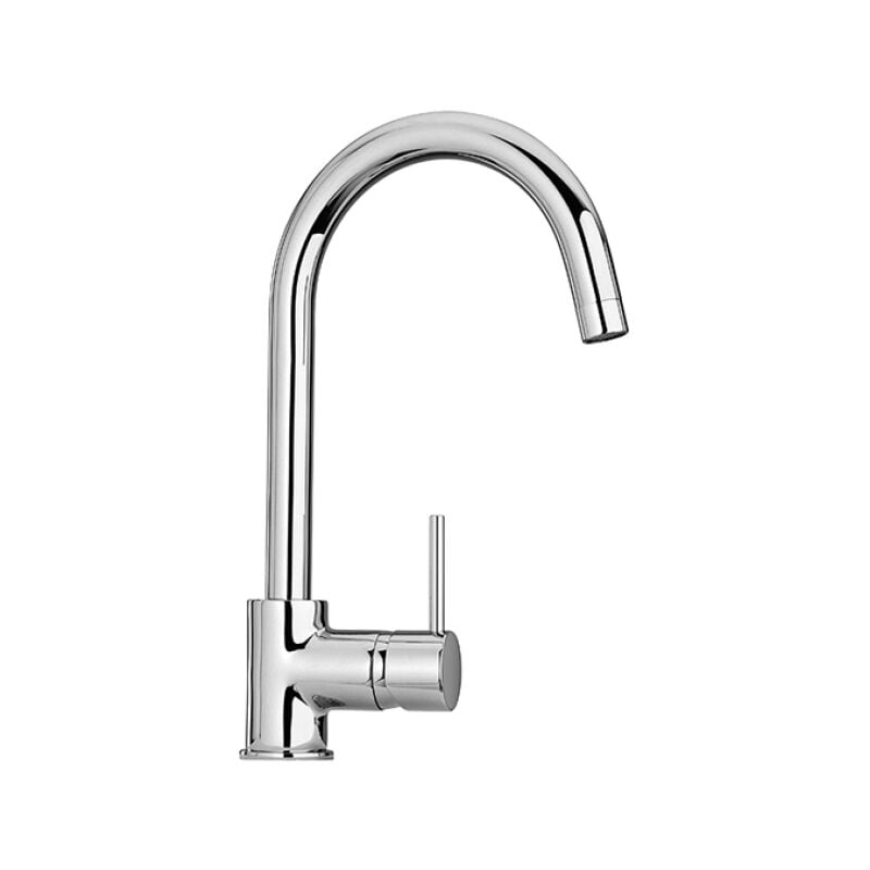 foto del prodotto paini france miscelatore cox monocomando lavello con bocca alta orientabile paini 78cr572