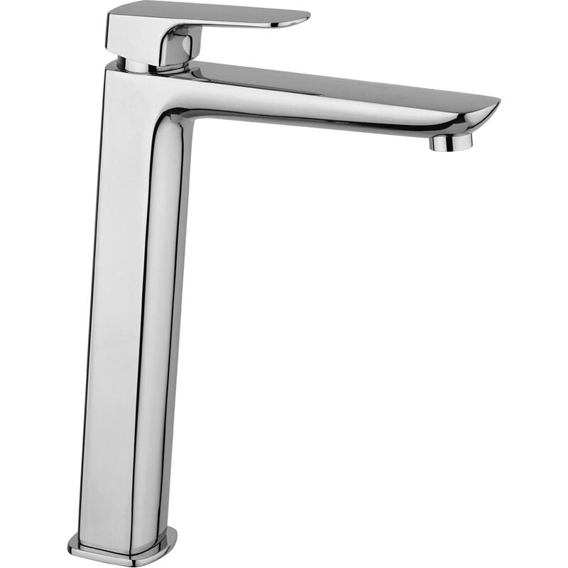 foto del prodotto paini france miscelatore lavabo alto 282 mm paini nove 09cr205ll cromo senza piletta di scarico