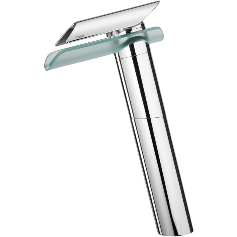 foto del prodotto paini france miscelatore lavabo alto paini morgana 73cr205vrll cromo senza piletta di scarico