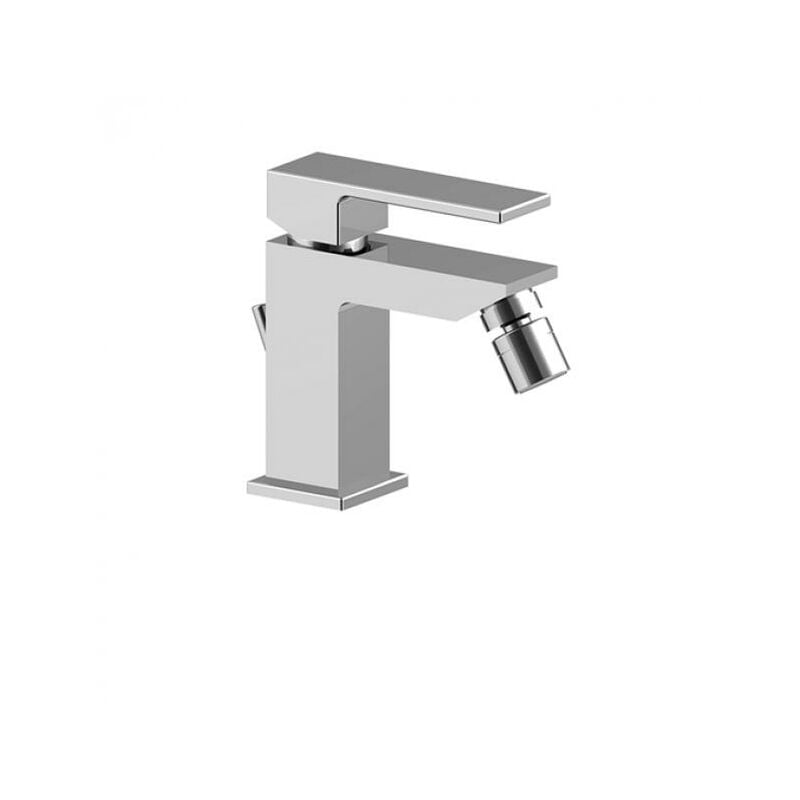 foto del prodotto paini france rubinetto miscelatore bidet monoforo paini dax r small, 84cr306lrs, scarico automatico 1 pollice e 1 4, finitura cromo