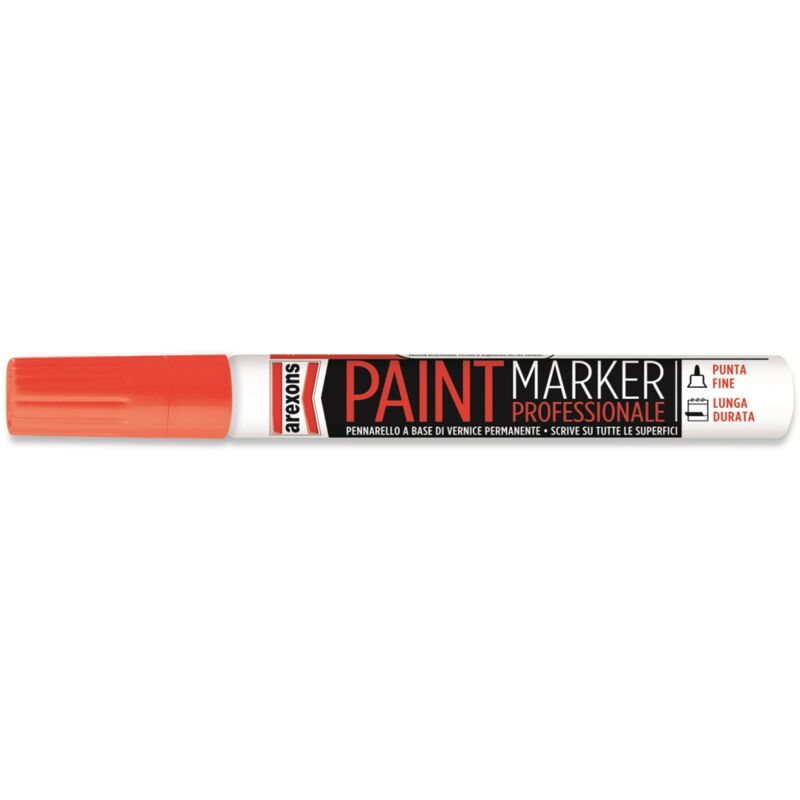 foto del prodotto paint marker punta fine pennarello argento