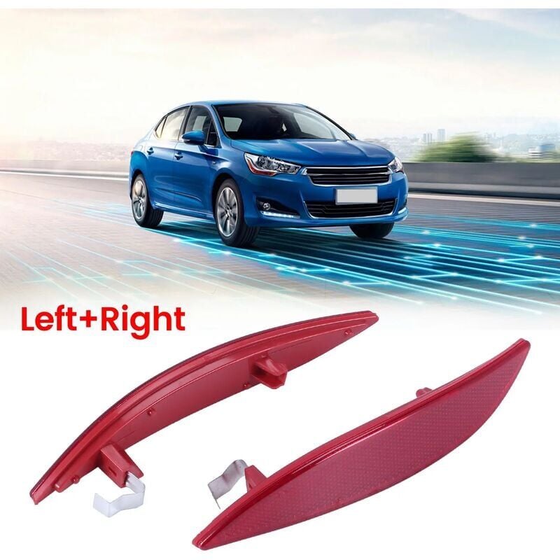 foto del prodotto paio di catarifrangenti per paraurti posteriore 265650004r ricambi per megane iii fluence