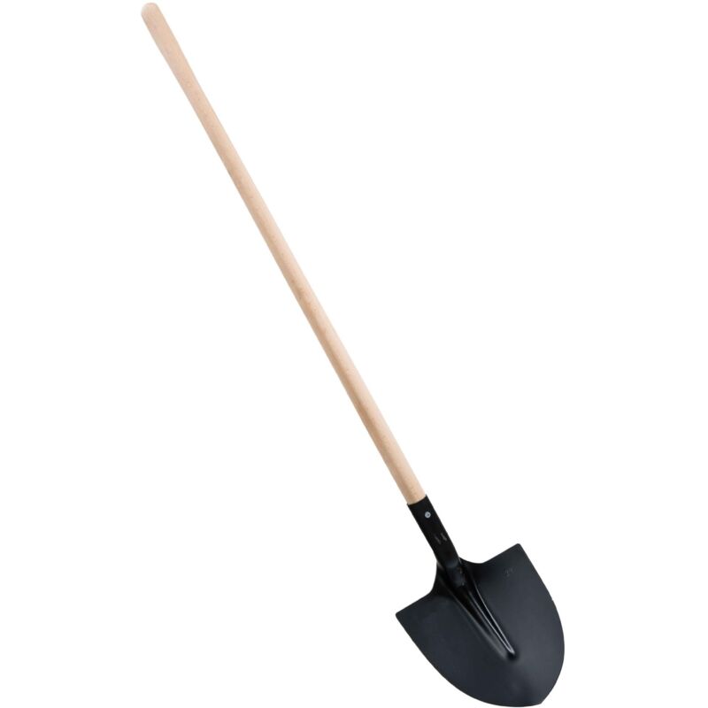 foto del prodotto pala 27 cm manico in legno 110 cm giardino
