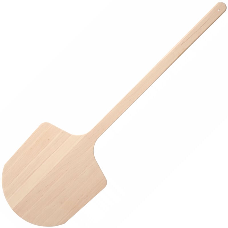 foto del prodotto pala in legno per sfornare pizza e pane larghezza 300 mm lunghezza 1100 mm hendi 617212