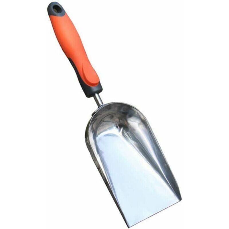 foto del prodotto pala per fiori in acciaio inossidabile, pala per piantare in vaso, attrezzi per piantare in giardino, forniture per giardinaggio all aperto, piatta