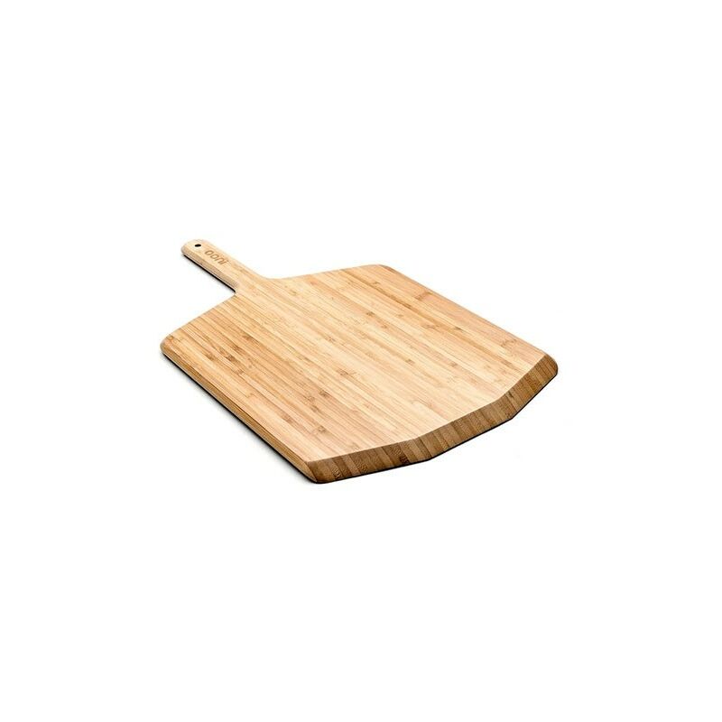 foto del prodotto pala per pizza 30,5cm tagliere in legno bamb con manico corto ooni