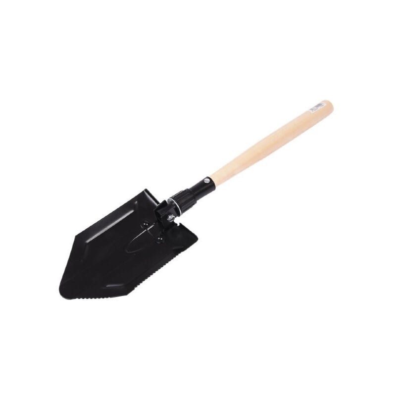 foto del prodotto pala piccozza pieghevole con manico in legno 14cm 011102 leborgne