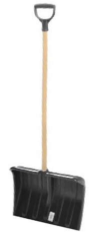 foto del prodotto pala x neve plast. c manico a d cm.41x32
