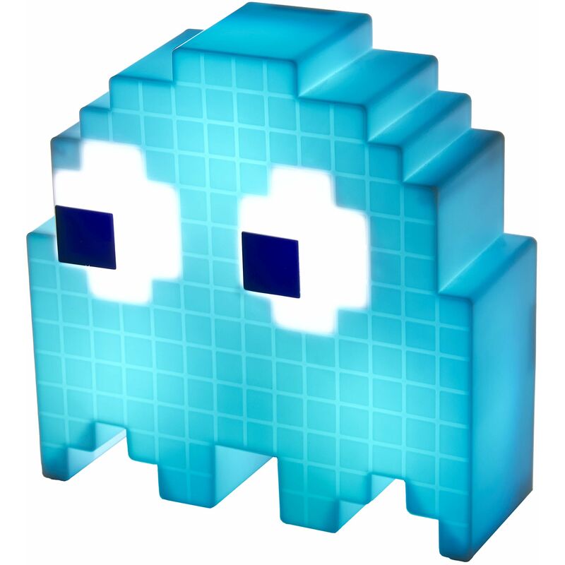foto del prodotto paladone pac man luce ghost cambia colore con la musica, alimentata via usb, regalo retro gamer