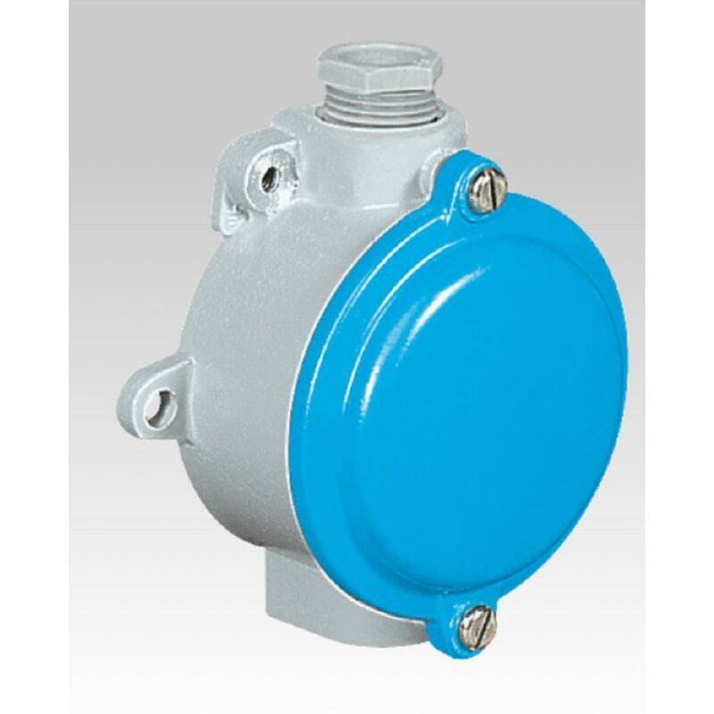 foto del prodotto palazzoli contenitore met tondo d82 2x3 4 pressacavo 2xm25 ip54 113020