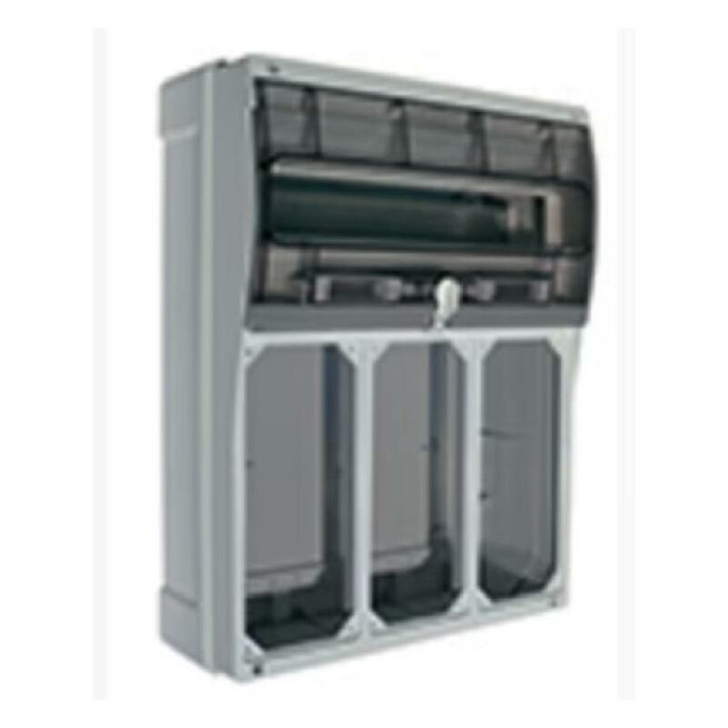 foto del prodotto palazzoli quadro c sportello trasparente 3 pr.bl.ip66 579743