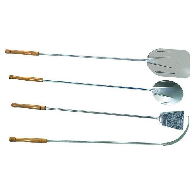 foto del prodotto pale da forno acciaio inox art.1000 set 4 pezzi
