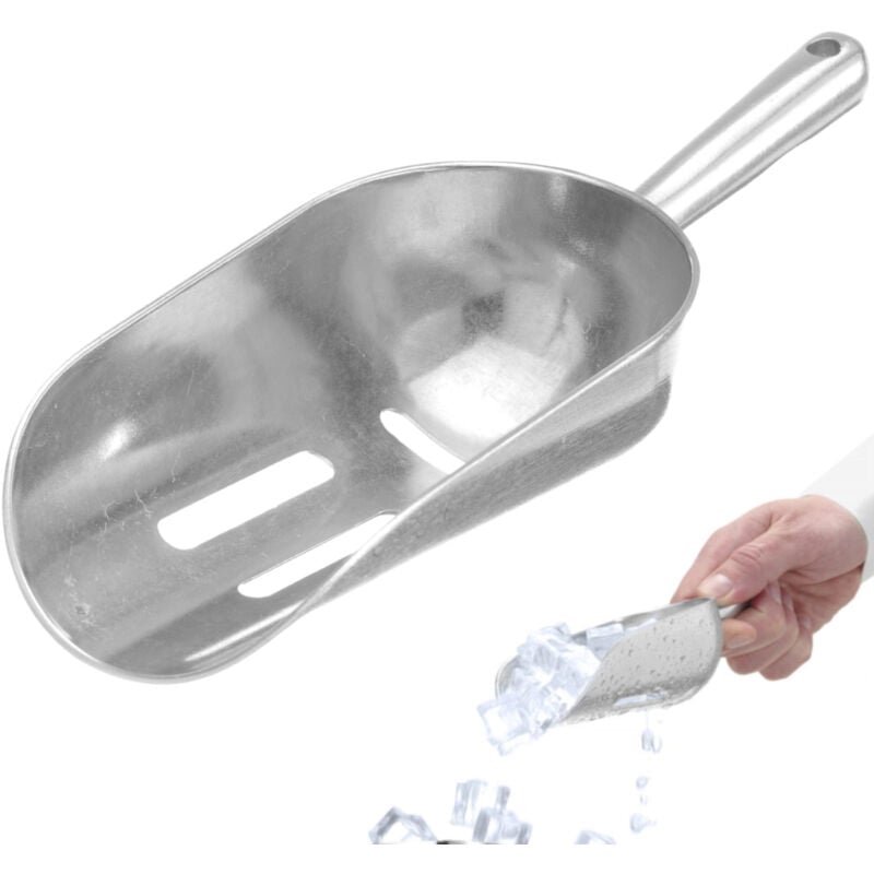 foto del prodotto paletta barman con fori, alluminio, 0,35 l