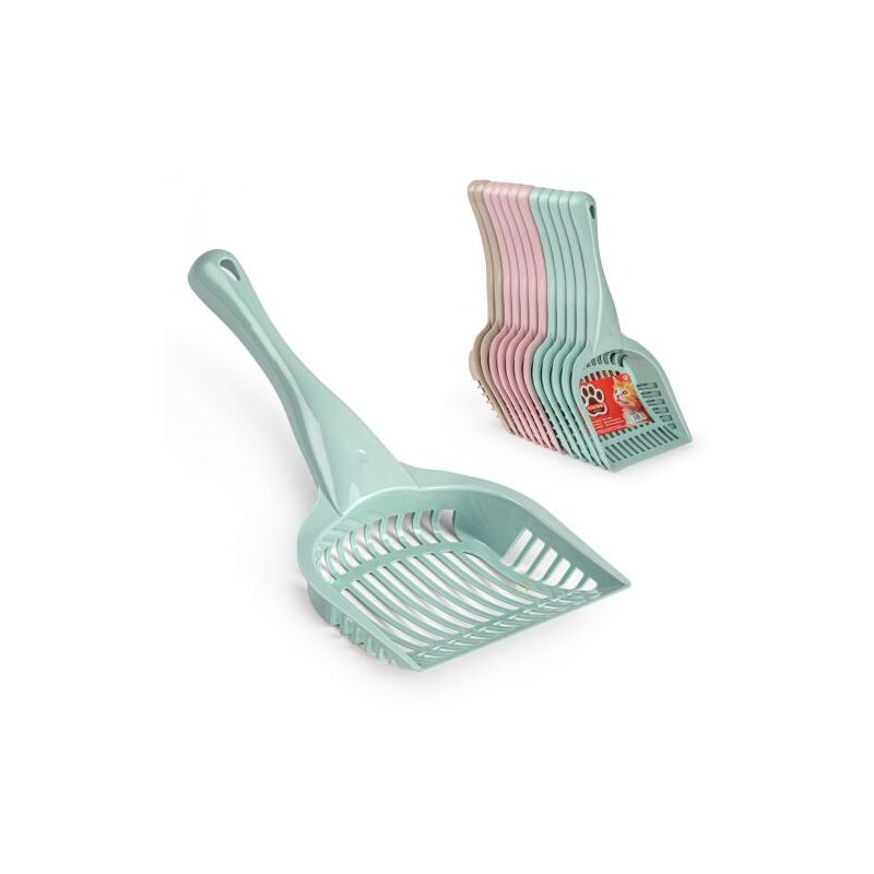 foto del prodotto paletta p lettiera verde rosa tortora 12 pz