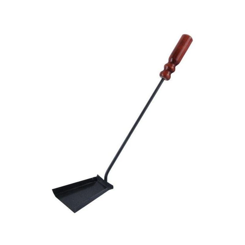 foto del prodotto paletta per camino in acciaio grigio 55 cm