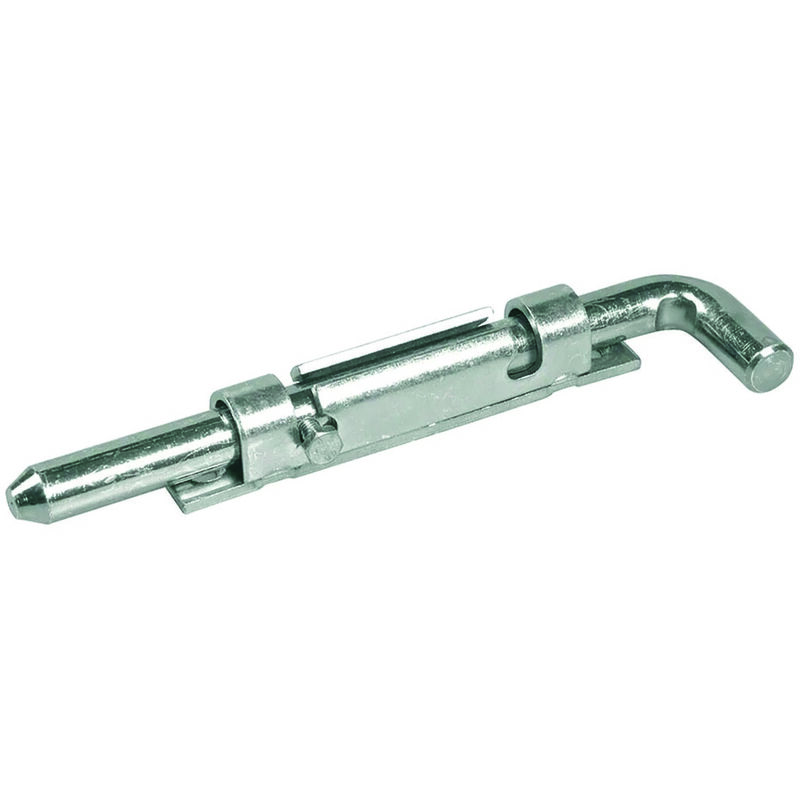 foto del prodotto paletto a leva rotondo smontabile da avvitare in acciaio inox art.67 mm.200 art.067200a