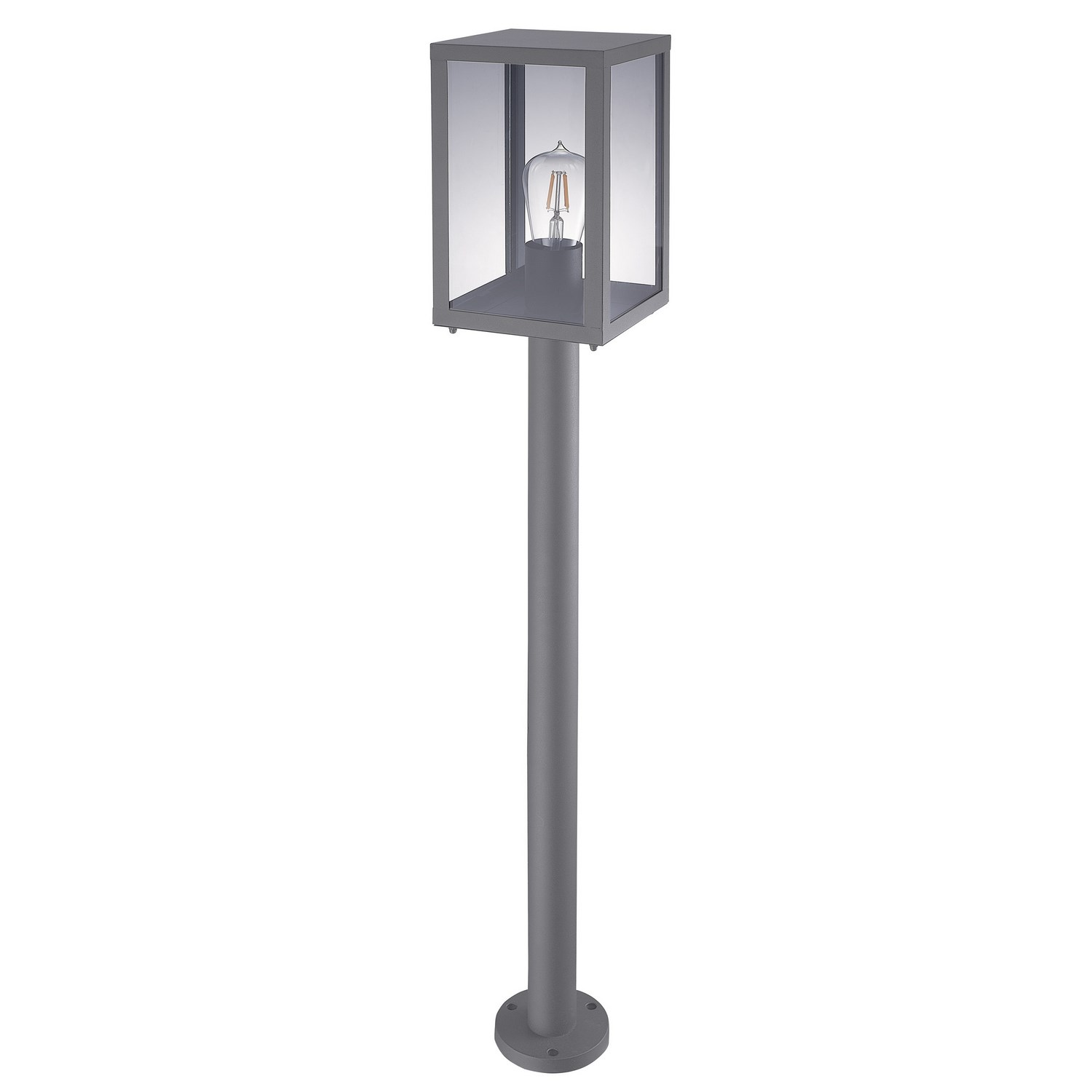 foto del prodotto paletto da giardino led colore antracite mod. leon