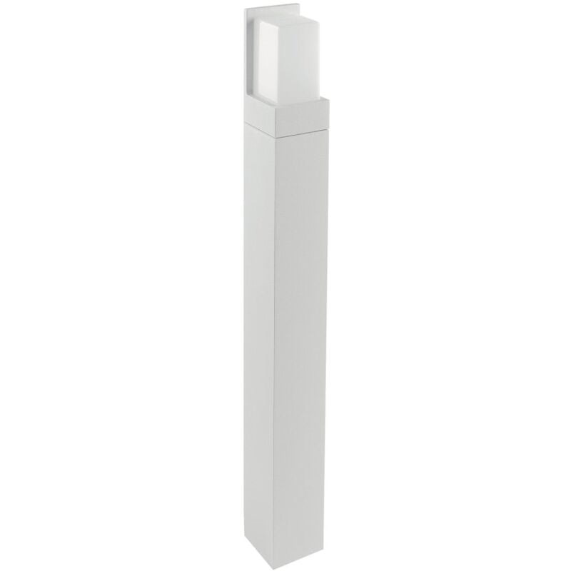 foto del prodotto paletto led per esterno nismo bianco. 13w 4000k luce naturale 