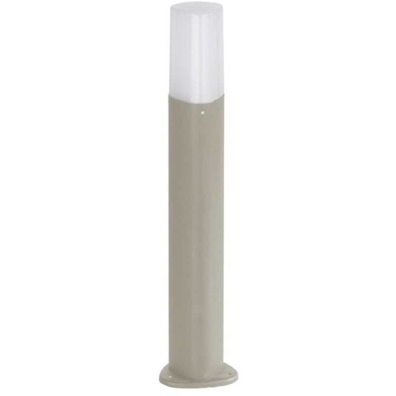 foto del prodotto paletto per esterni pou in alluminio silver h50 cm