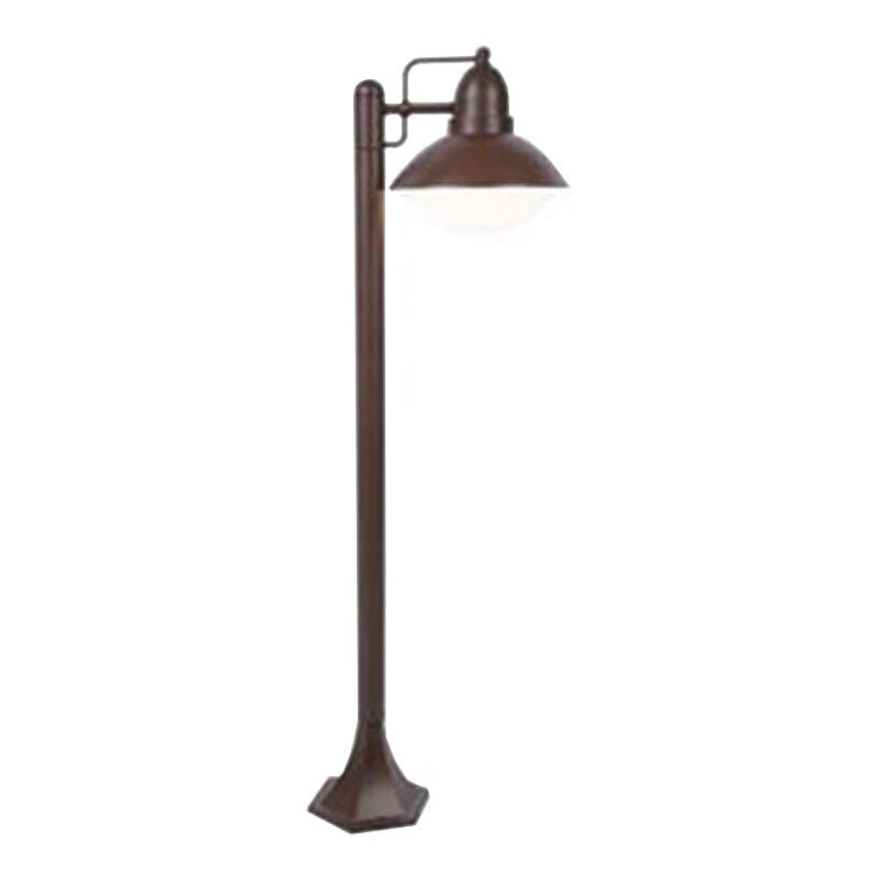 foto del prodotto paletto per giardino sovil itaca 100cm attacco e27 colore corten 593 36