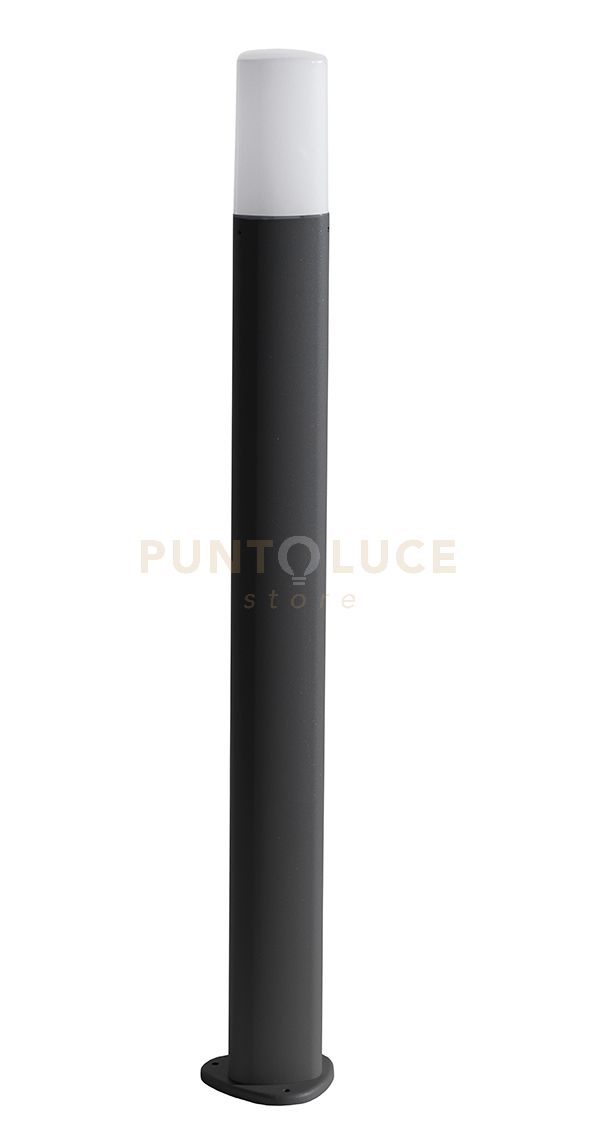 foto del prodotto paletto pou 83 colore nero h.80cm 1 luce attacco e27 ip44