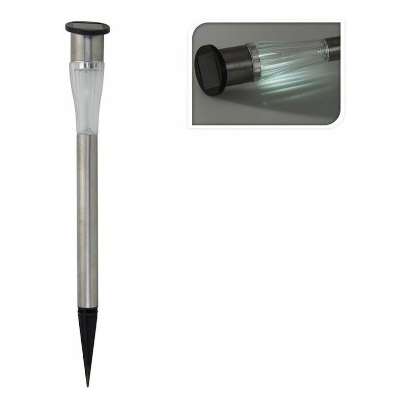 foto del prodotto paletto solare 36cm inox mod. euro u cilindro