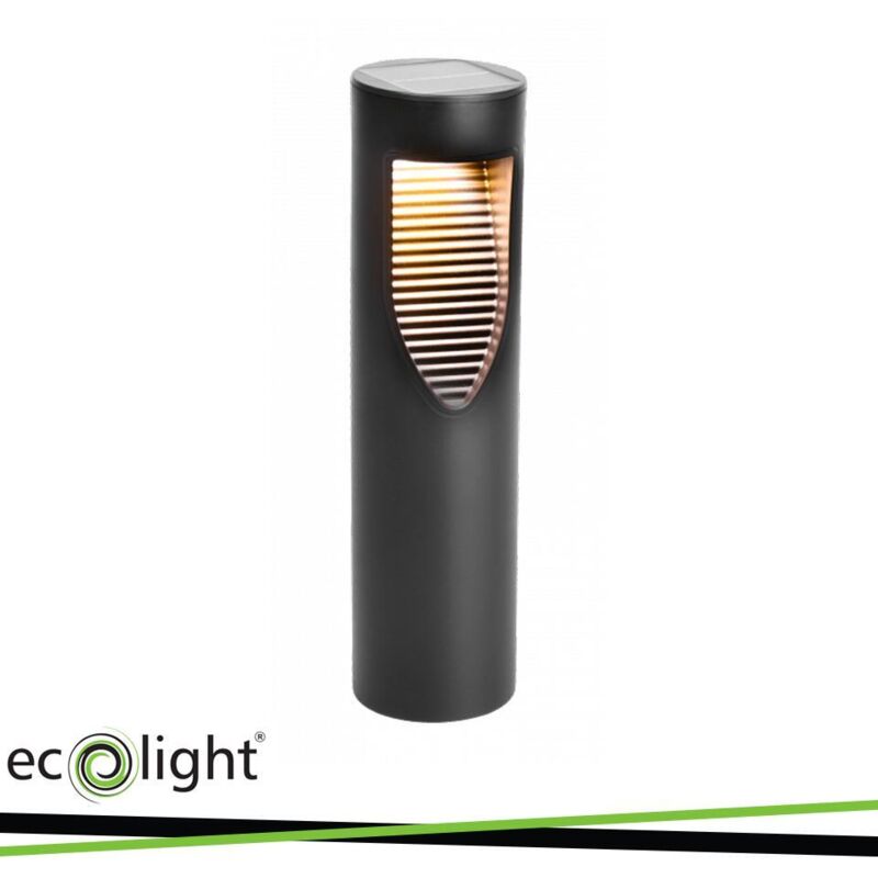 foto del prodotto paletto solare da giardino 4000k ip54 31cm luce naturale