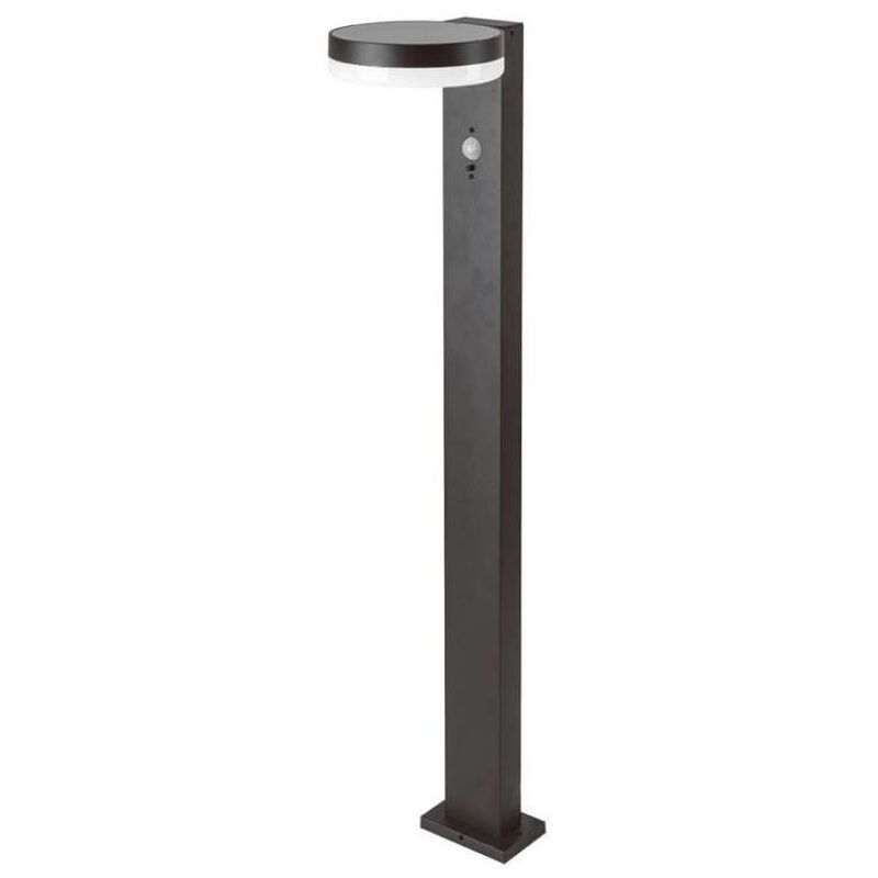foto del prodotto paletto solare led v tac 5.5w 3000k nero vt 1168 23399