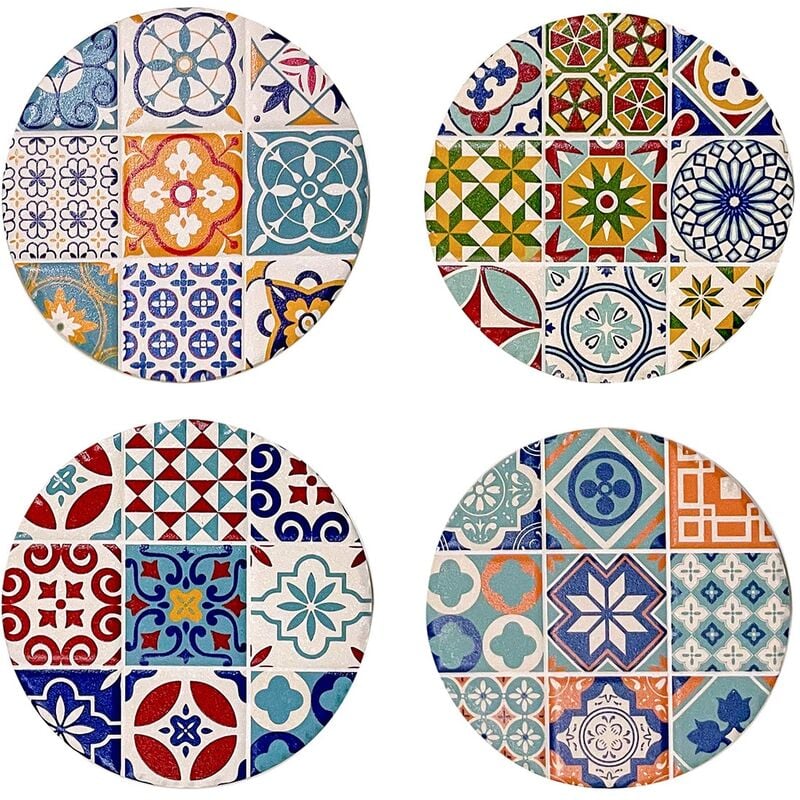 foto del prodotto pali di cucina mbocchi idraulici 4 unit di vita multicolore 11x11x1cm 27582 signes grimalt