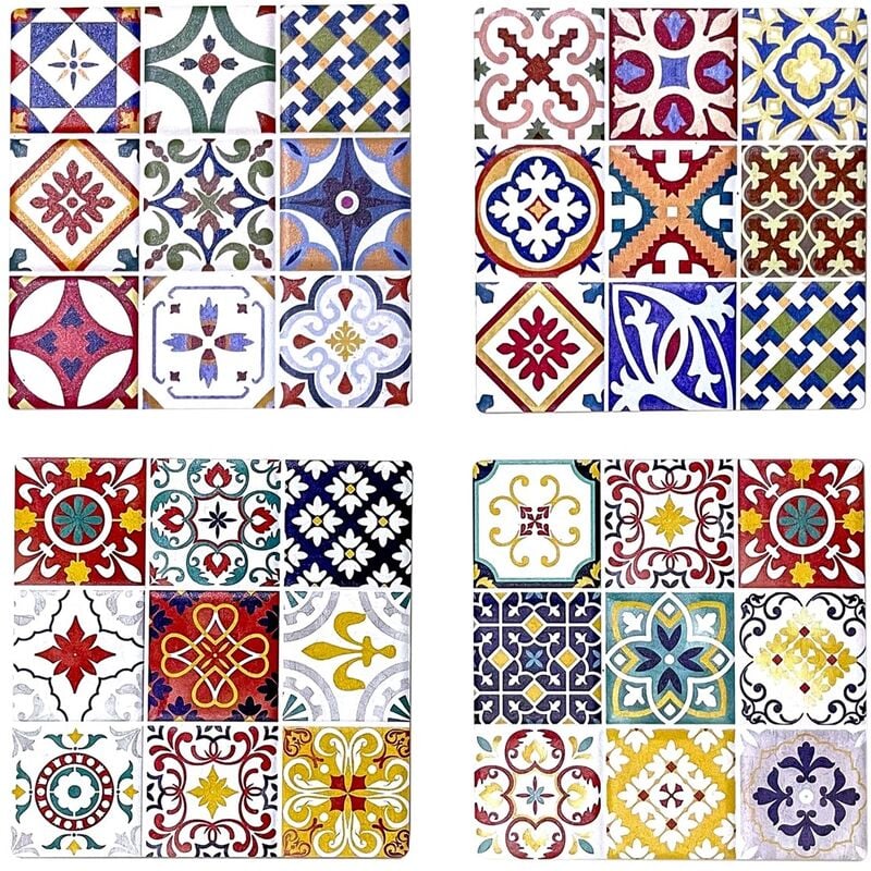foto del prodotto pali di cucina mbocchi idraulici 4 unit postava multicolore 11x11x1cm 27588 signes grimalt