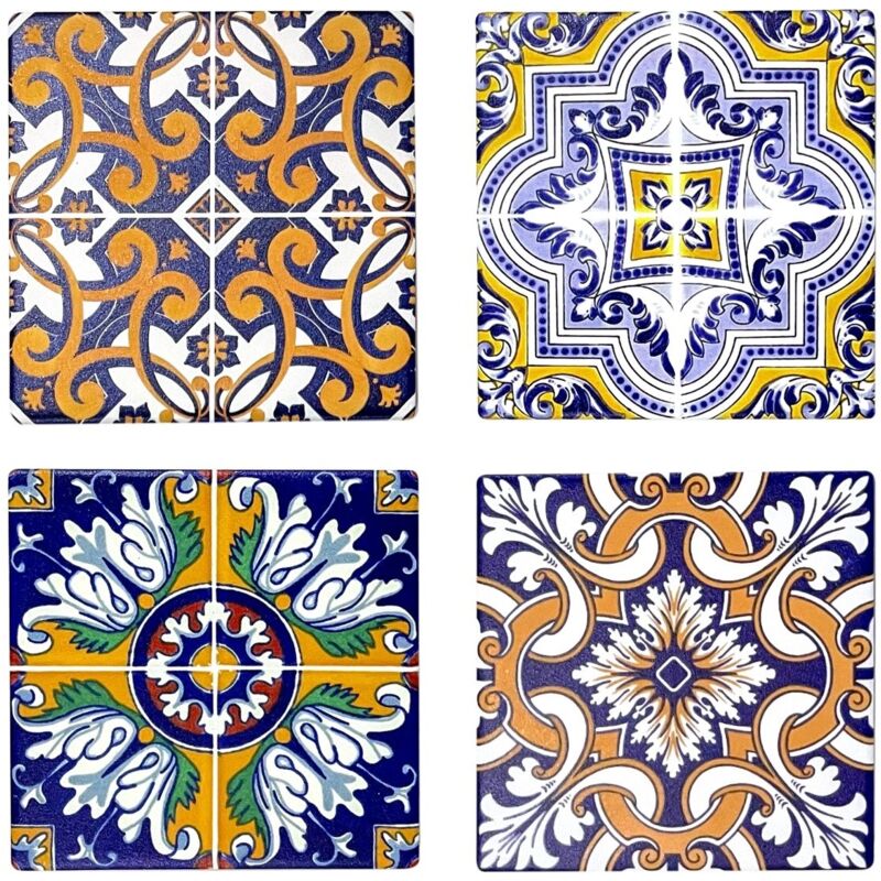 foto del prodotto pali di cucina mbocchi idraulici 4 unit postava multicolore 11x11x1cm 27590 signes grimalt