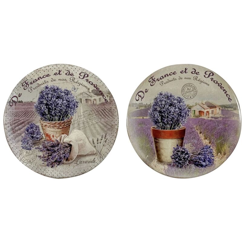 foto del prodotto pali di cucina post di lavanda 2 unit scatole e vassoi lilla 11x11x1cm 28390 signes grimalt