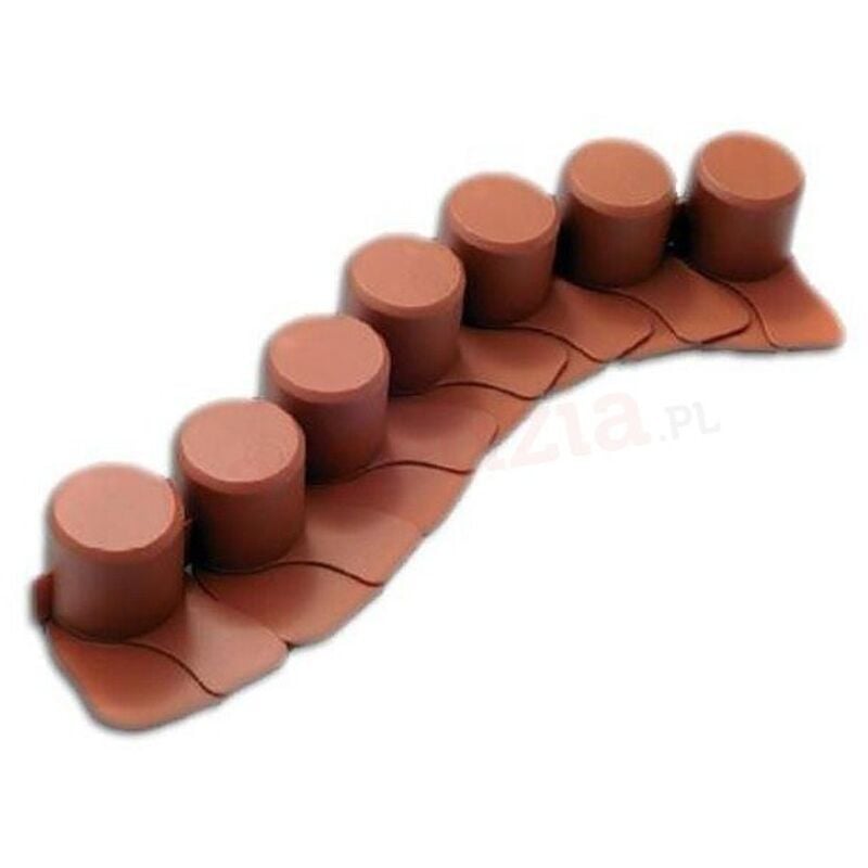 foto del prodotto palizzata da giardino prosperplast 7 marrone 4,05 m