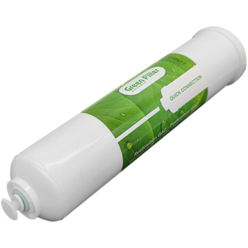 foto del prodotto pallas finitura cartuccia gac in linea per osmosi inversa e filtro sottolavello duo o trio uf