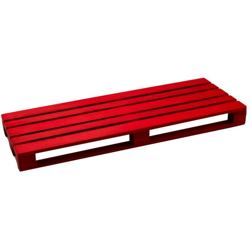 foto del prodotto pallet rosso cm40x15h3,5