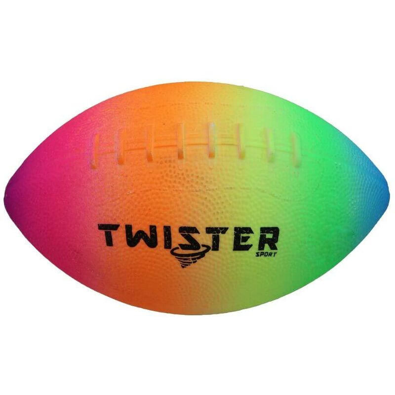 foto del prodotto pallone da football rugby gioco da spiaggia multicolore