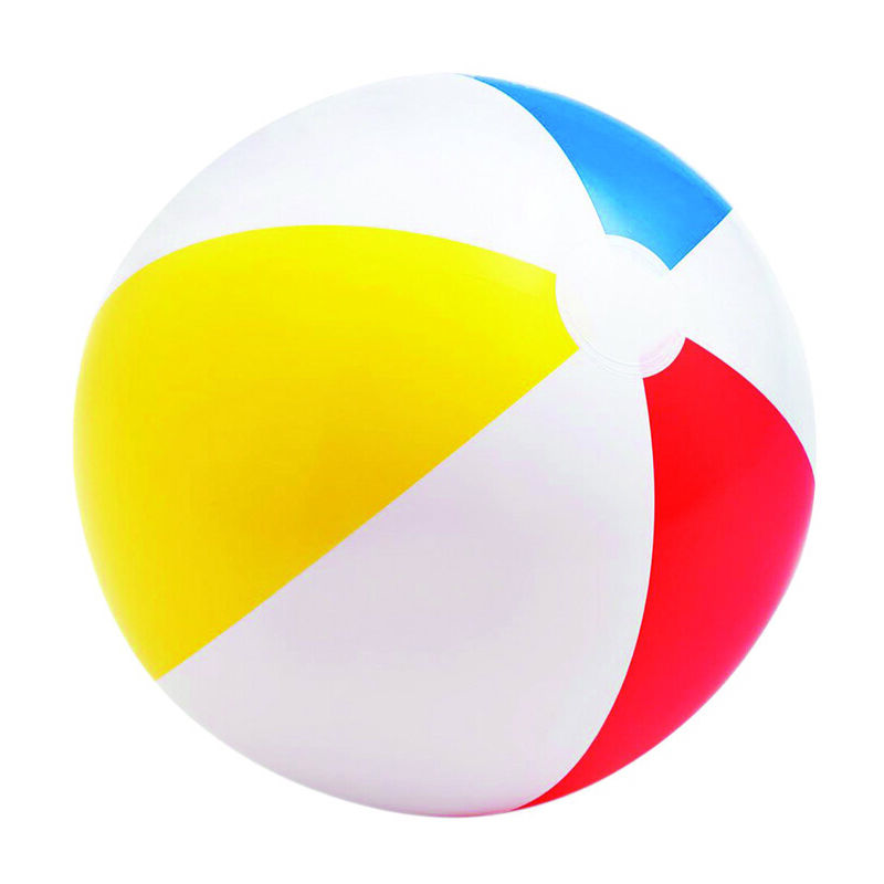 foto del prodotto pallone gonfiabile a spicchi colorati 3 anni cm.51 peso gr.108 art.59020 